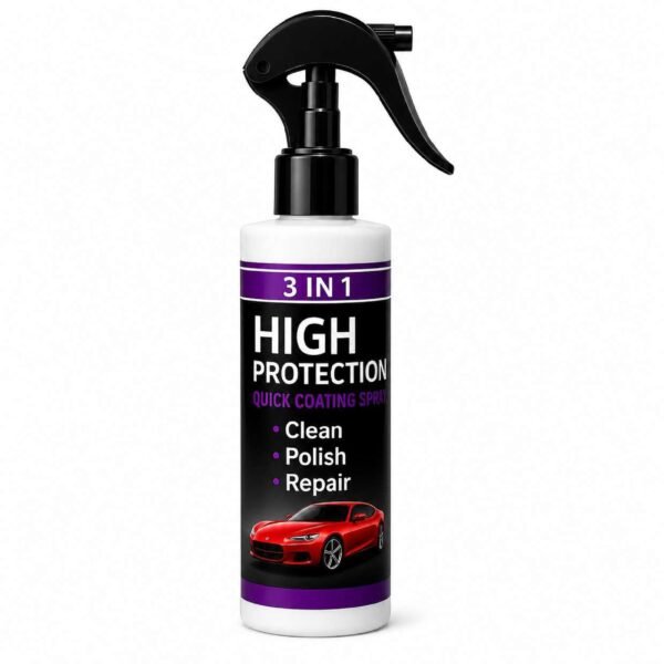 3 in 1 High Protection Quick Coating Spray 200GM | Car Polish, Shine & Paint Protection Spray | Wholesale