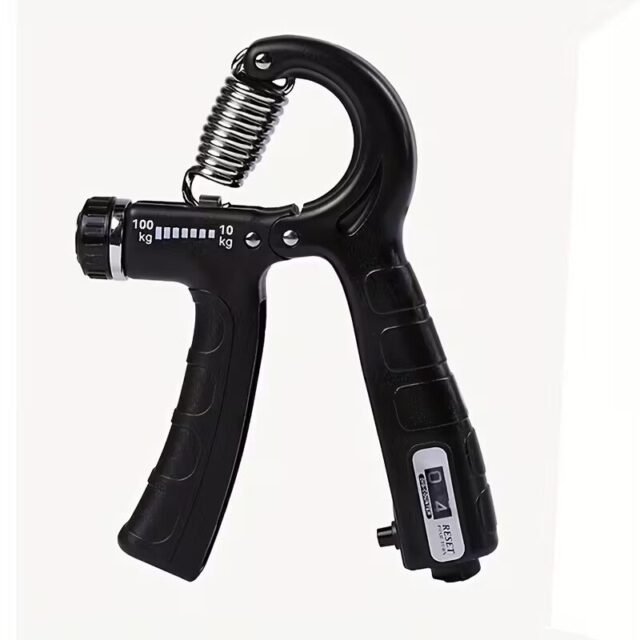 Adjustable Hand Grip Strengthener 100 KG with Digital Counter – Forearm & Grip Exerciser | SU7 WORLD