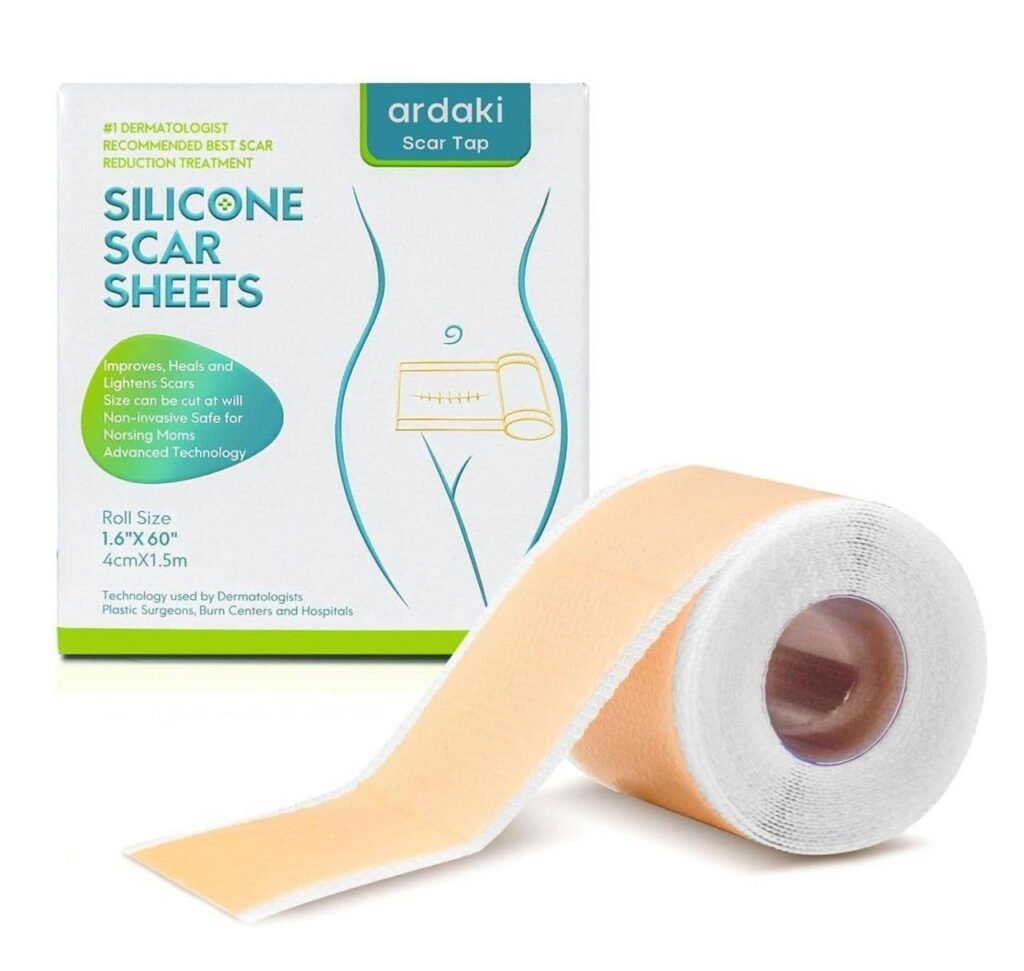 Silicone Scar Tape Roll 4CM × 1.5M – Silicone Scar Sheets for Scar Care | SU7 WORLD